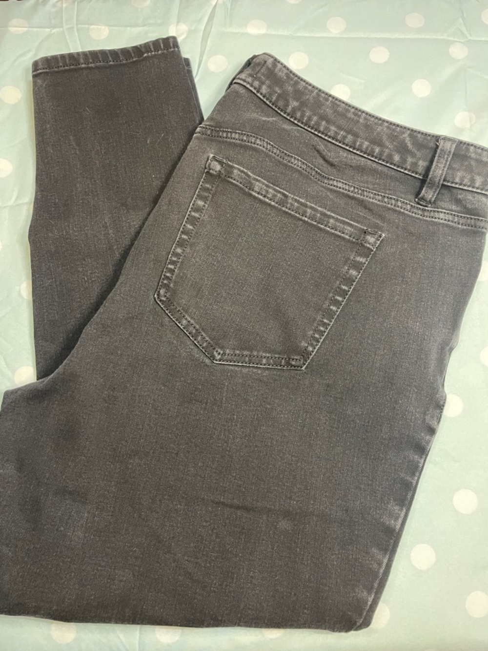 Lane Bryant High-Rise Ultimate Stretch Skinny Black Denim Jeans